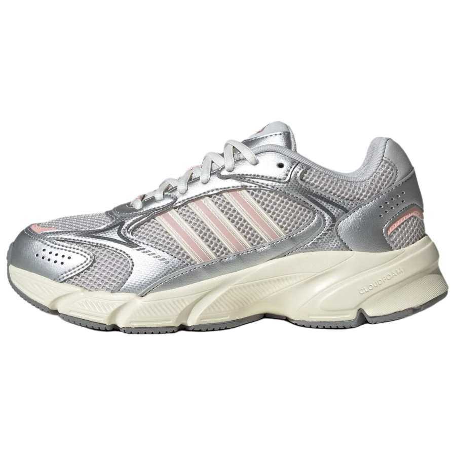 Adidas Adidas CRAZYCHAOS 2000 Abrasion Resistant Low top Casual Shoes Women's Silver Pink