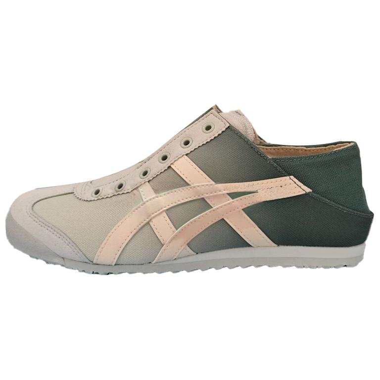 Onitsuka Tiger MEXICO 66 Abrasion Resistant, Breathable, Lightweight Low top Casual Shoes Unisex Green