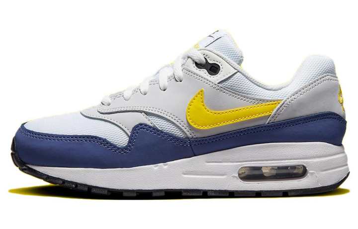 Nike Nike Air Max 1 'White Yellow Blue' Gs