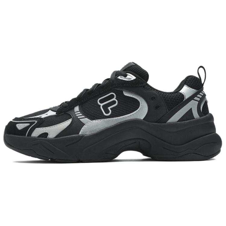 FILA FUSION UNIQUE Lightweight Low top Casual Shoes Women's Black