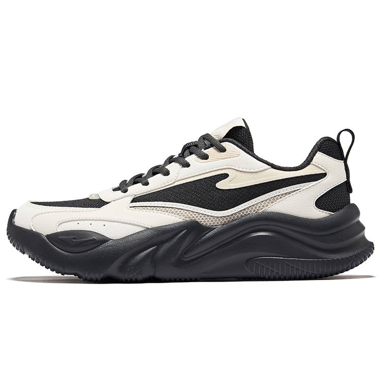Erke Jie Ao 3.0 Slip Resistant Abrasion Resistant Low top Casual Shoes Women's White Black