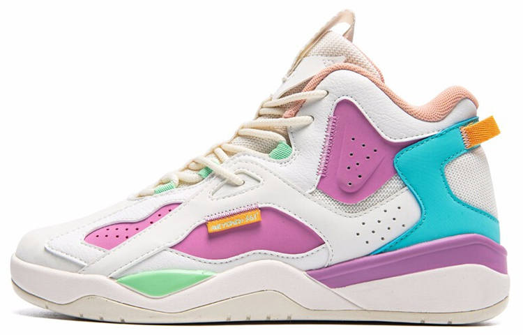 361° Casual Shoes Women's High Top White Purple
