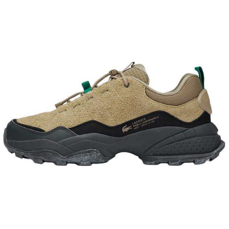 LACOSTE Low top Casual Shoes Men's Umber