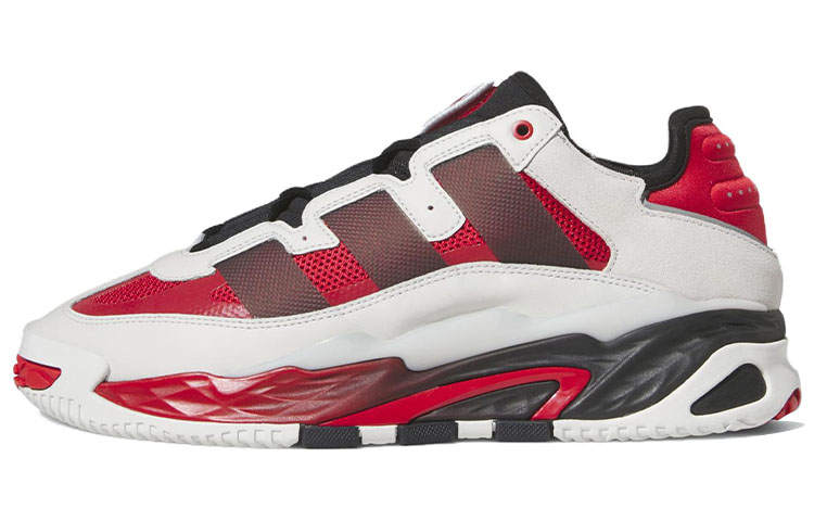 Adidas Originals Adidas Niteball 'Crystal White Scarlet'