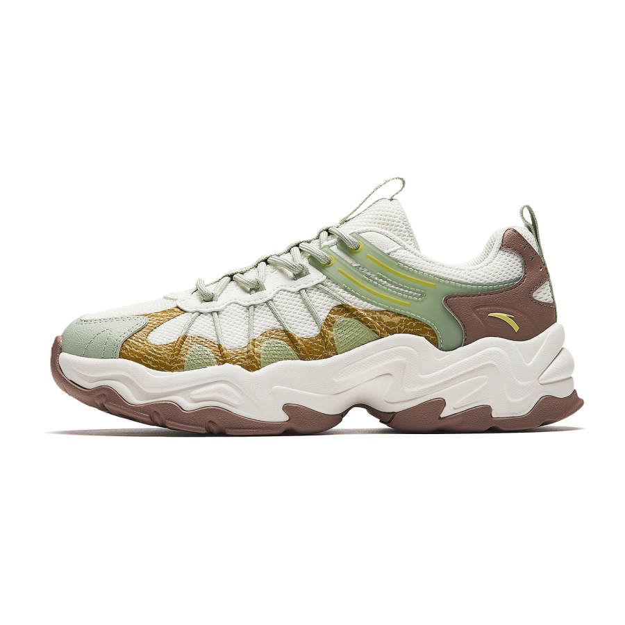 Anta Deer Trail Casual Shoes Women's White Green Umber