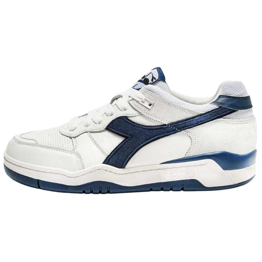Diadora B.560 Abrasion Resistant Breathable Low top Casual Shoes Men's White Blue