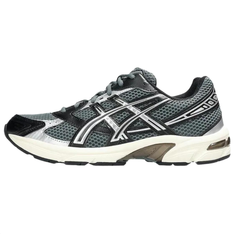 ASICS Gel 1130 Textile, Synthetic Leather Low top Casual Shoes Men's Gray
