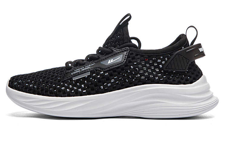 Warrior Breathable And Lightweight Low top Casual Shoes Unisex Black
