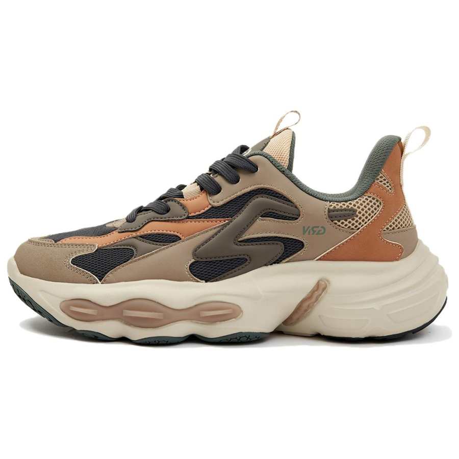 K-bird K bird Cushioning Abrasion Resistant Lightweight Low top Casual Shoes Women's Brown