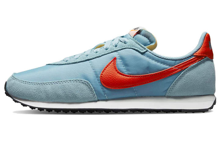 Nike Nike Waffle Trainer 2 Worn Blue Team Orange
