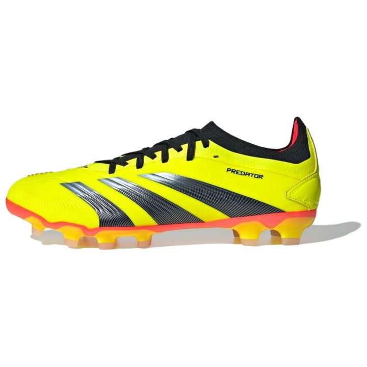 Adidas Adidas PREDATOR 24 HG Hard Ground Artificial Turf Rubber Soccer Shoes Men's Yellow Black