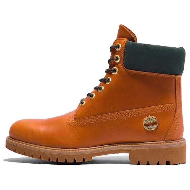 Timberland PREMIUM Short Combat Boots Unisex Brown