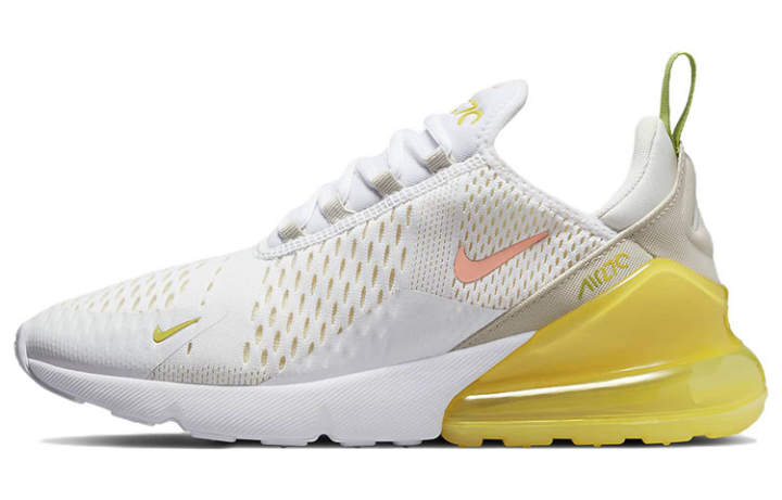 Nike Nike Air Max 270 White Yellow Strike Women's