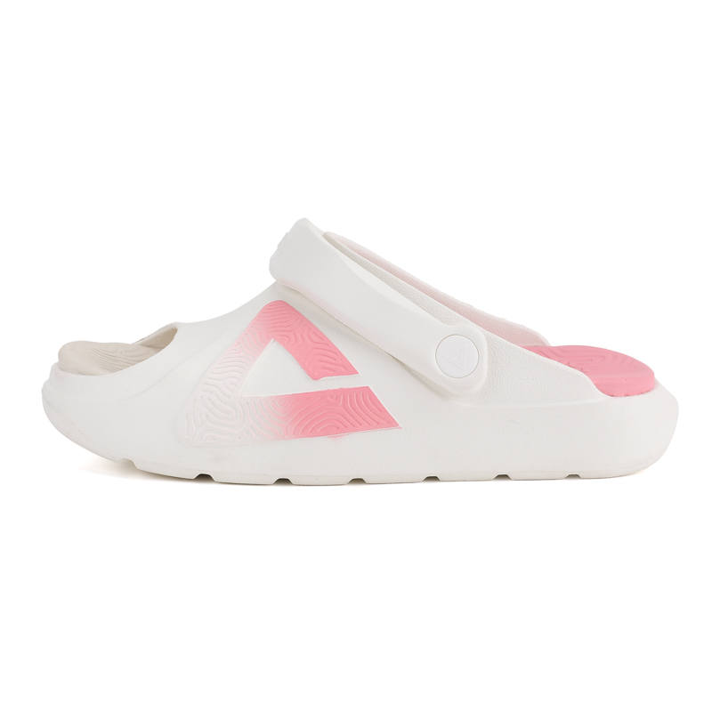 PEAK Slide Slippers Women's Beige White Pink