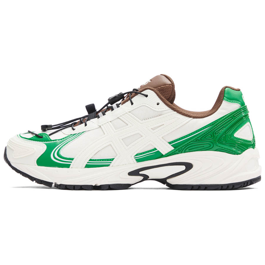 ASICS Gel Kahana TR V4 Abrasion Resistant Low top Casual Shoes Unisex Beige White Green