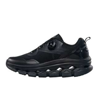 ANGSHAN Height Increasing Abrasion Resistant Breathable Slip Resistant Low top Casual Shoes Unisex Black