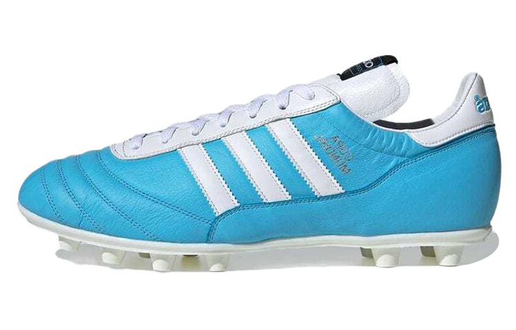 Adidas Adidas COPA MUNDIAL FG Firm Ground Abrasion Resistant Abrasion Resistant Soccer Shoes Men's Blue White