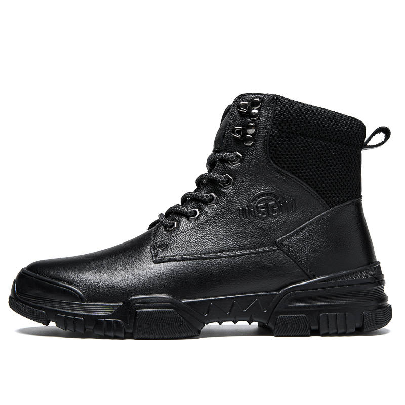 PAIBLOKS Short Combat Boots 5CM Men's
