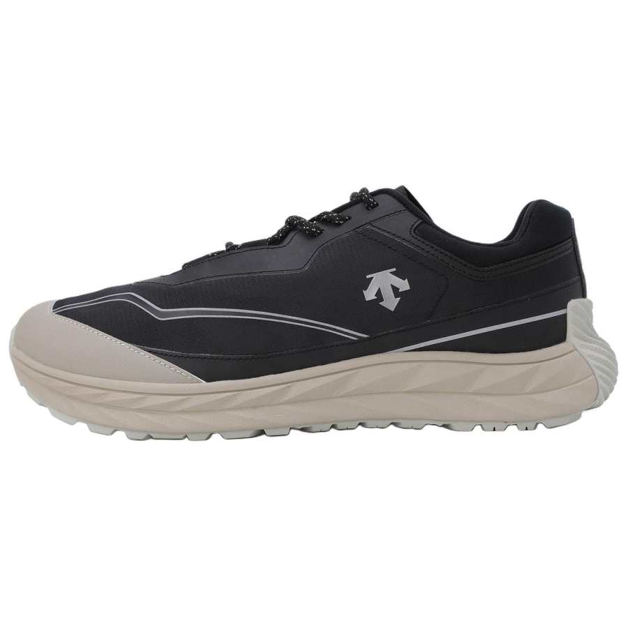 DESCENTE Slip Resistant Abrasion Resistant Low top Casual Shoes Unisex Black