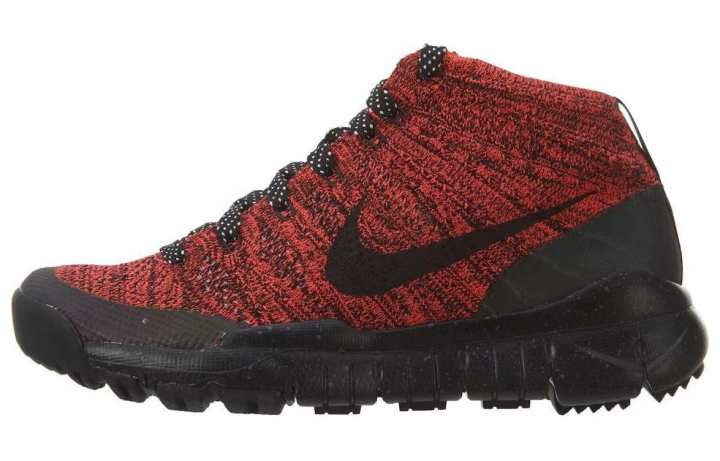 Nike Nike Flyknit Trnr Chukka Fsb Bright Crimson Black Sequoia Women's