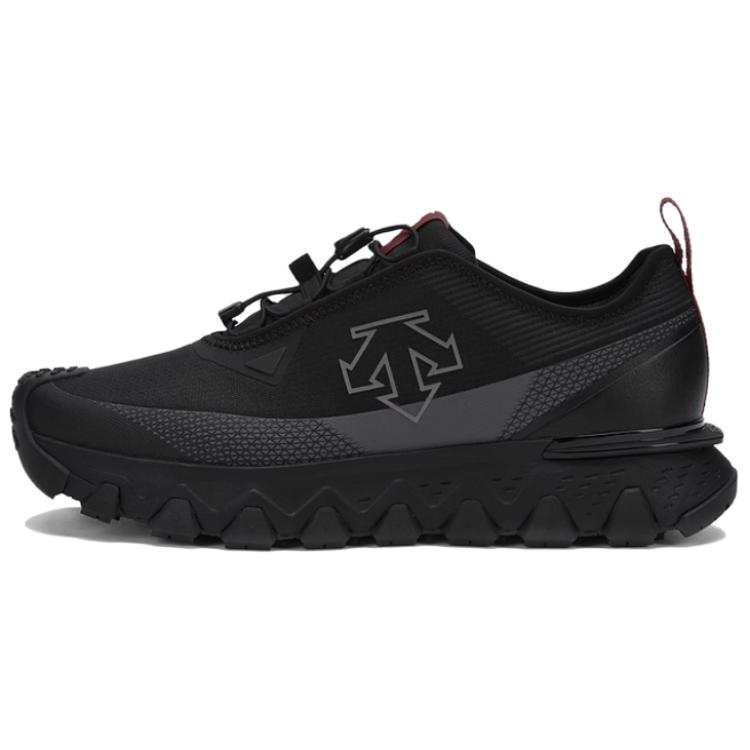 DESCENTE SKI STYLE Slip Resistant Abrasion Resistant Low top Mountaineering Shoes Men's Black