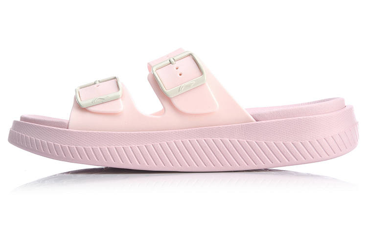 Li-Ning Li Ning Clap Comfortable Slip Resistant Slide Slippers Women's Pink