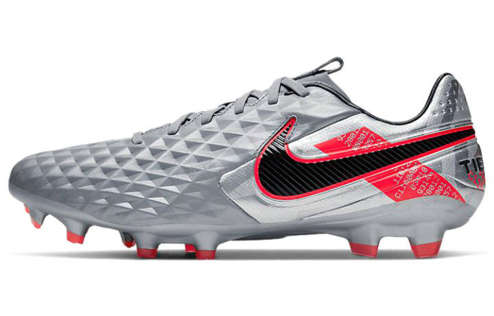 Nike Nike Tiempo Legend 8 Pro Fg 'Metallic Grey Crimson'