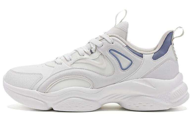 QIAODAN Thermal Quick Dry Lightweight Coverage Waterproof Low top Casual Shoes Men's Mist Gray
