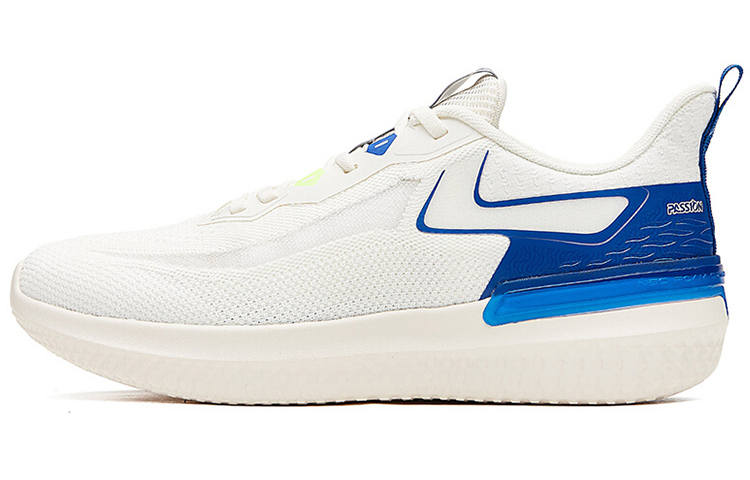 361° Trendy Fashion Slip Resistant, Breathable, And Lightweight Low top Sports Casual Shoes Men's White Blue