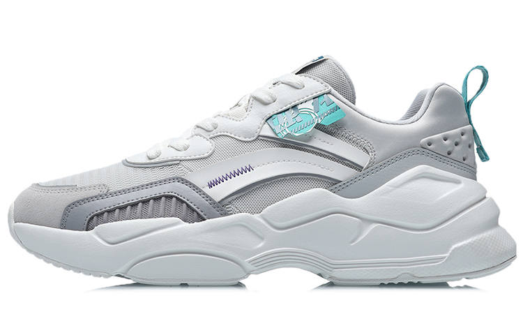 Li-Ning Li Ning Candle Dragon Textile, Synthetic Leather Cushioning Slip Resistant Abrasion Resistant Breathable Lightweight
