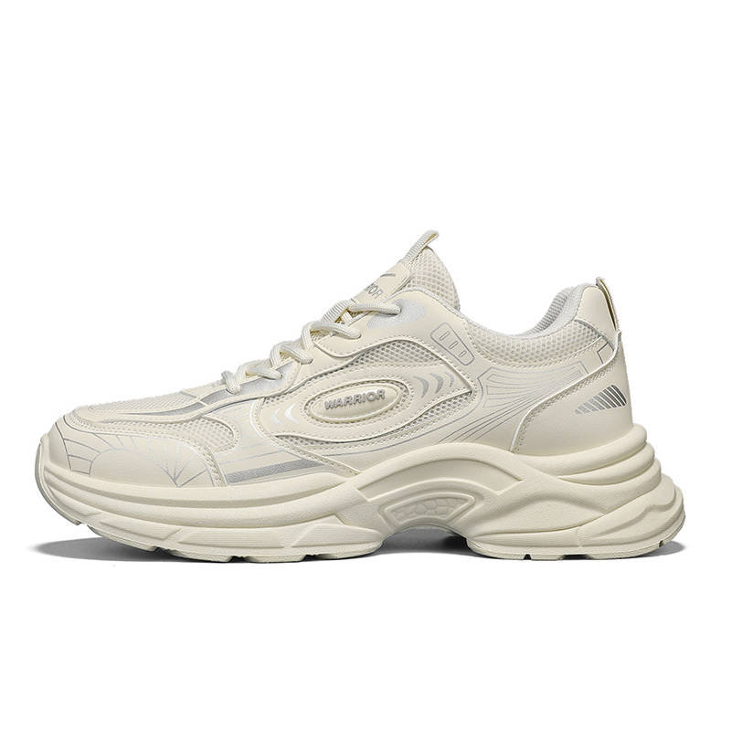 Warrior Slip Resistant Lightweight Non slip Lightweight Low top Casual Shoes Men's Beige