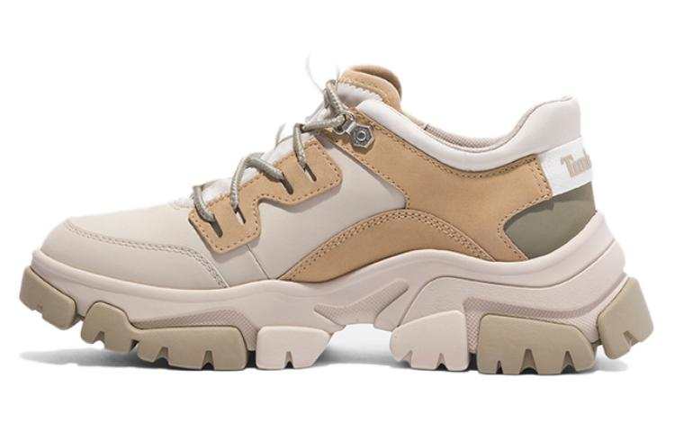Timberland Textile, Synthetic Leather Slip Resistant And Breathable Low top Casual Shoes Women's Ecru