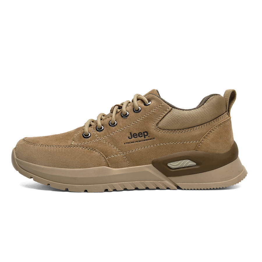 Jeep Fabric Breathable Low top Outdoor Shoes Men's Sand