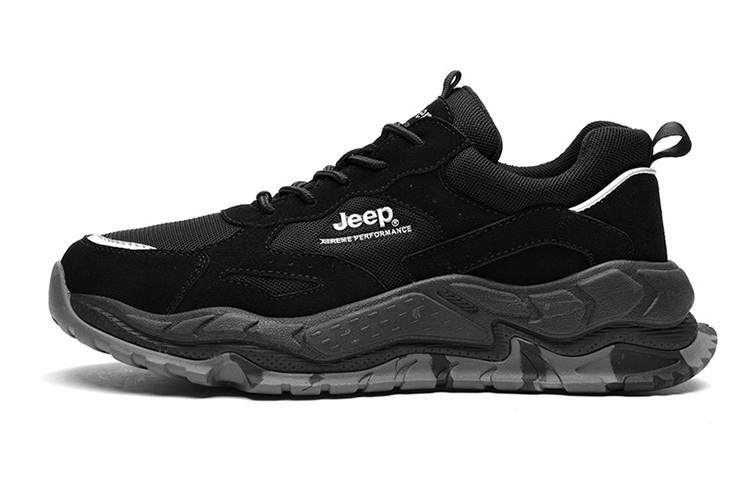 Jeep Low top Casual Shoes Men's Black
