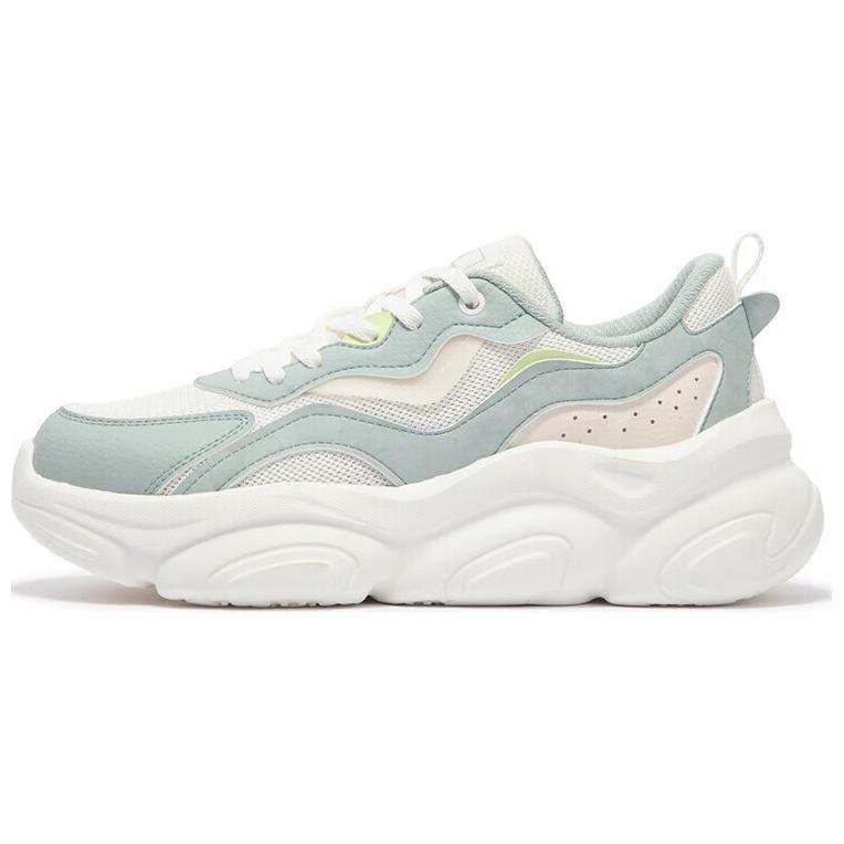 361° Moe Claws Slip Resistant And Breathable Low top Casual Shoes Women's White Green