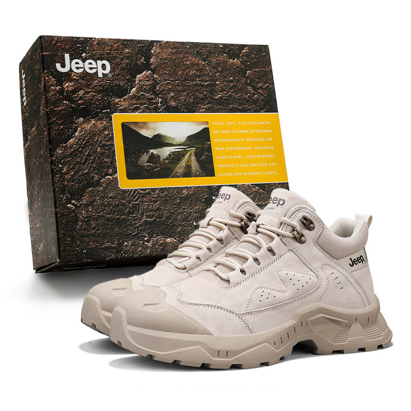 Jeep Cushioning Abrasion Resistant Coverage Mid top Casual Shoes Men's