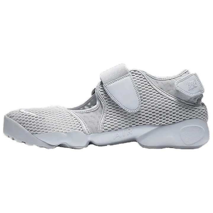Nike Nike Air Rift Slip Resistant Abrasion Resistant Slip Resistant Abrasion Resistant Low top Casual Shoes Men's Gray