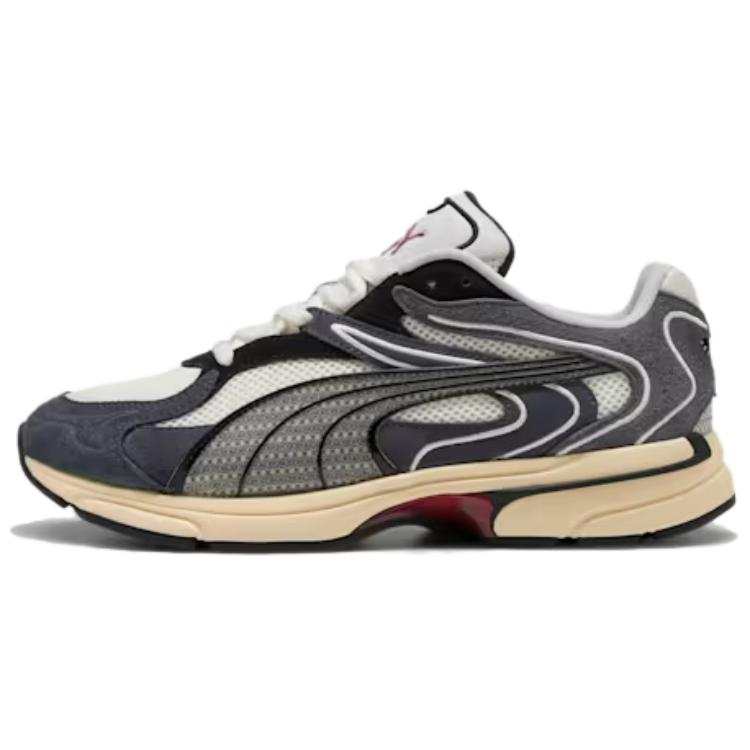 PUMA EXTOS Abrasion Resistant Low top Casual Shoes Unisex White Gray