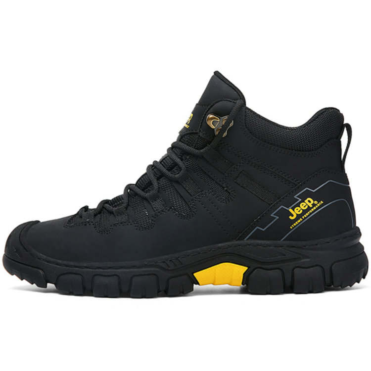 Jeep Jeep Ankle Length Combat Boots Men's Black