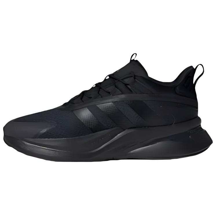 Adidas Adidas AlphaBounce Slip Resistant Abrasion Resistant Low top Casual Shoes Men's Black