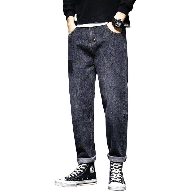 Tonlion Jeans Unisex Moderate Straight Fit Pants