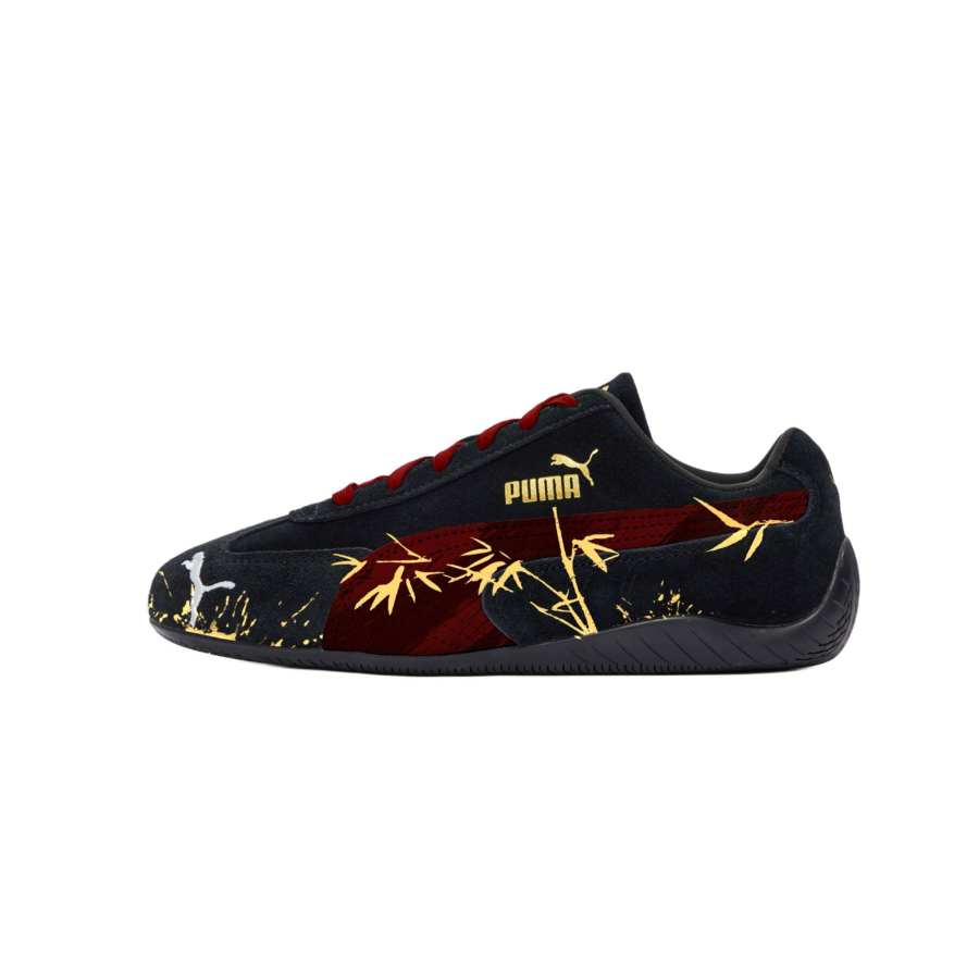 PUMA Speedcat Low top Casual Shoes Unisex Black Red