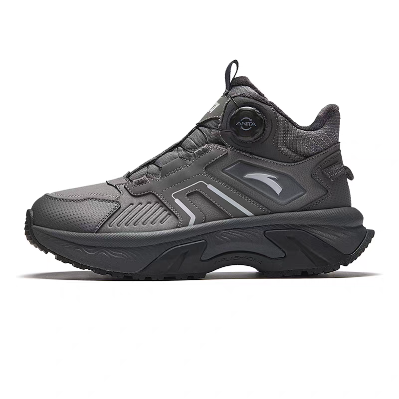 Anta Wujie Fleece Lined Comfortable, Slip Resistant Thermal High top Casual Shoes Women's
