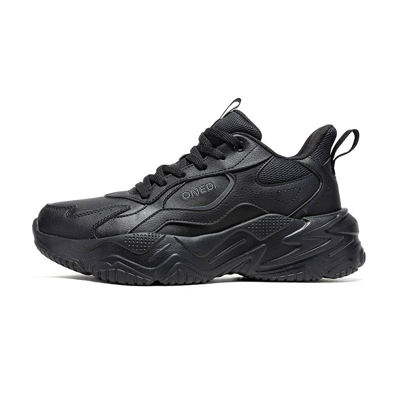 361° Cushioning Slip Resistant Thermal Low top Casual Shoes Women's Obsidian Black