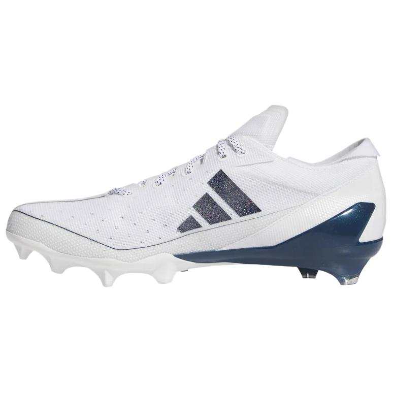 Adidas Adidas Slip Resistant Abrasion Resistant Slip Resistant Abrasion Resistant Soccer Shoes Unisex White Blue