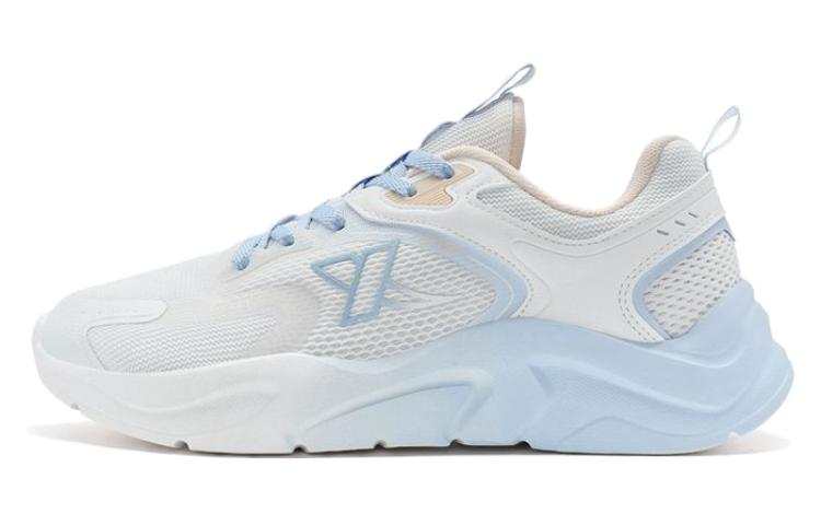 XTEP Cushioning, Wear Resistant Low top Casual Shoes Women's White Blue