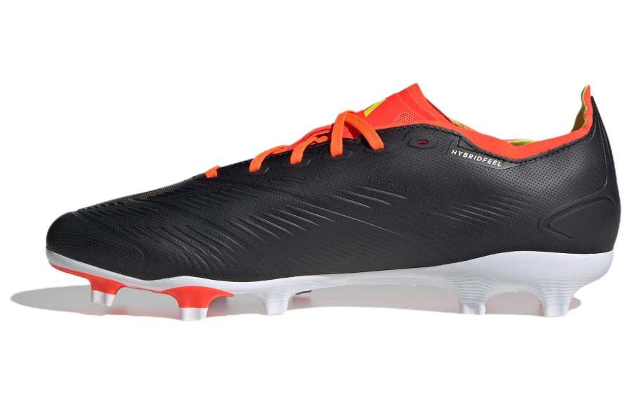 Adidas Adidas PREDATOR LEAGUE AG Artificial Ground FG Firm Ground Artificial Turf TPU Soccer Shoes Unisex Black White