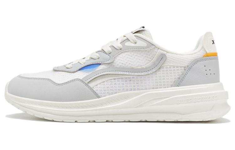 XTEP Textile, Synthetic Leather Slip Resistant, Abrasion Resistant, Lightweight Low top Sports Casual Shoes Men's