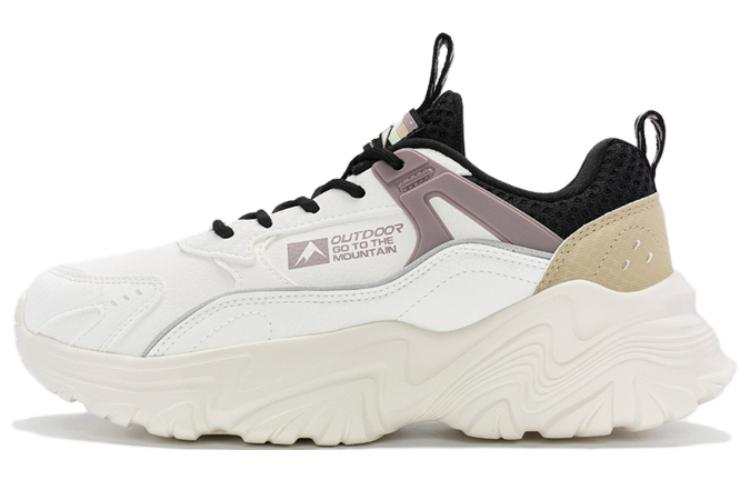 XTEP Cloud Feather 1.0 Slip Resistant Low top Outdoor Shoes Women's Black White