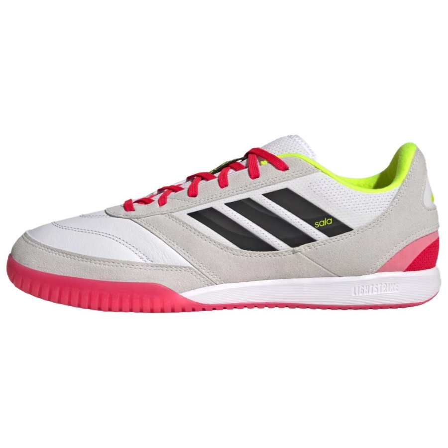 Adidas Adidas Top Sala Indoor Slip Resistant Abrasion Resistant Soccer Shoes Men's White